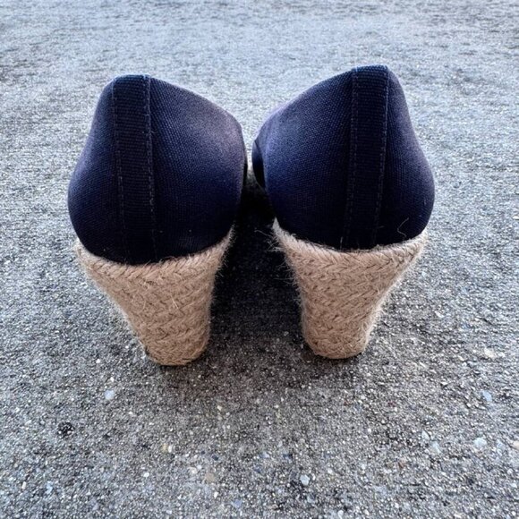 J.Crew Navy Wedges Effortless, Comfortable and Classic Wardrobe Essential - Size - Picture 6 of 7